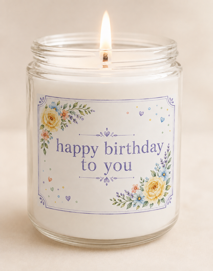 HAPPY BIRTHDAY CANDLE