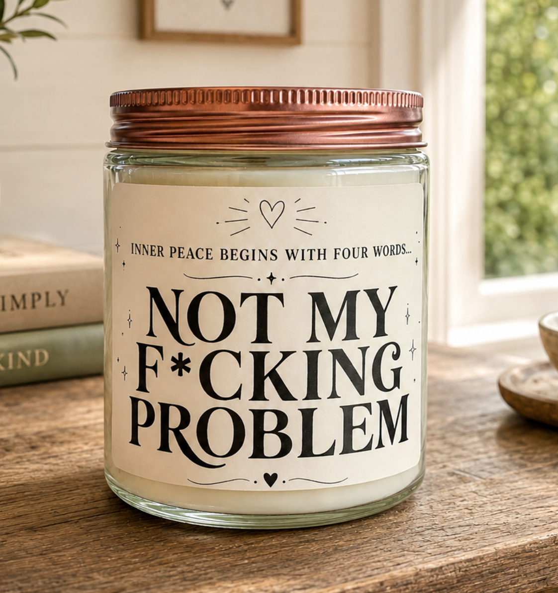 COMING SOON! INNER PEACE Candle