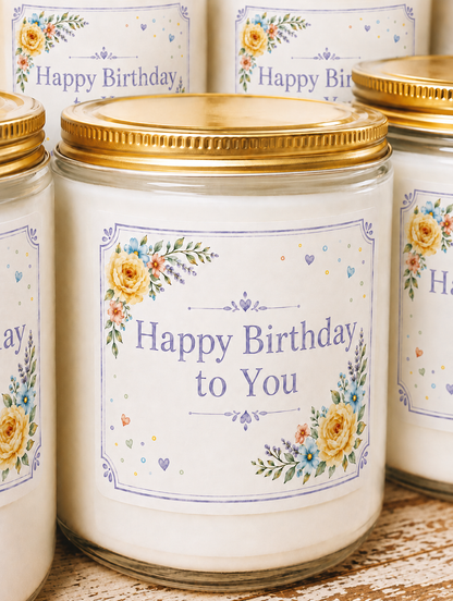 HAPPY BIRTHDAY CANDLE