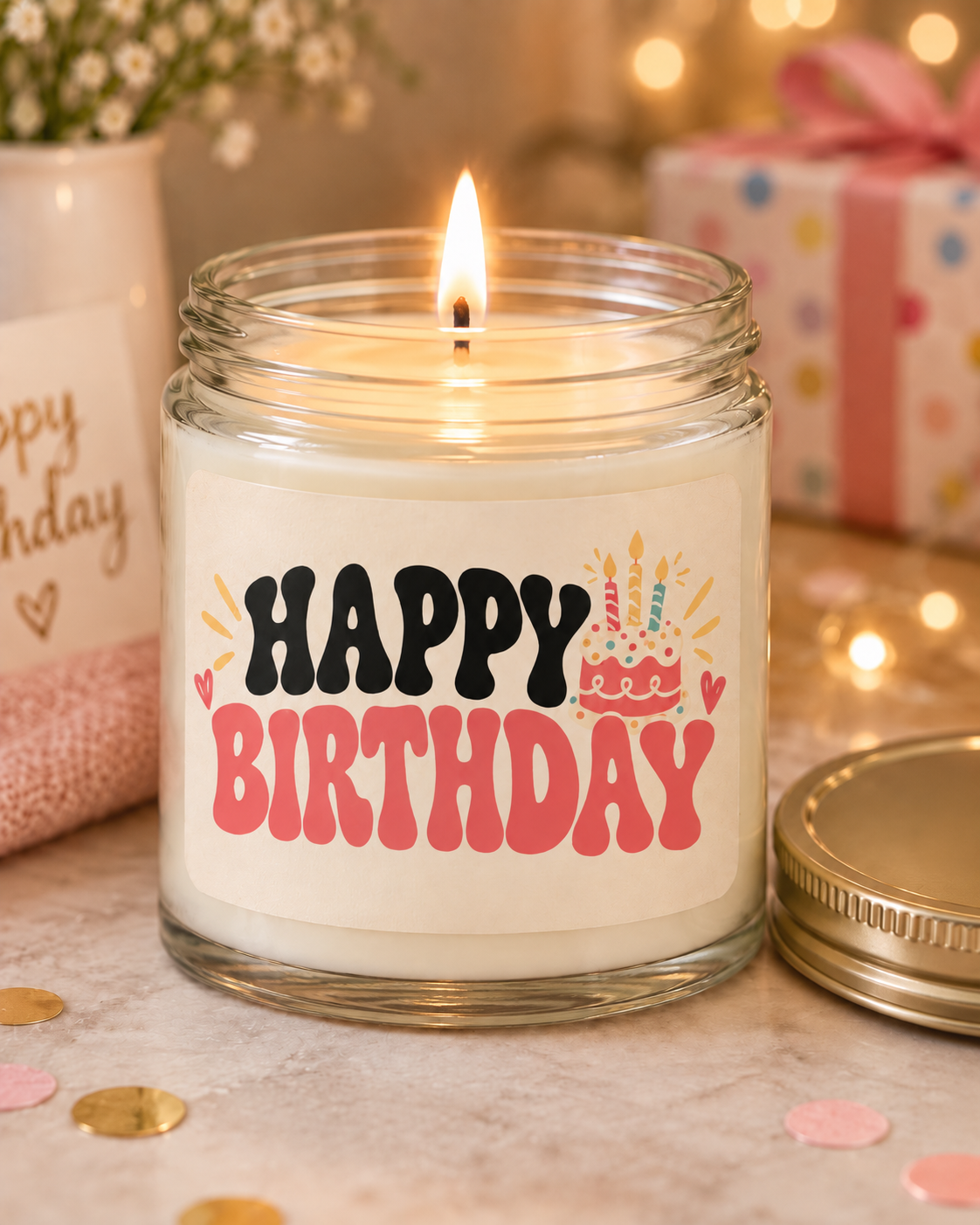 HAPPY BIRTHDAY CANDLE