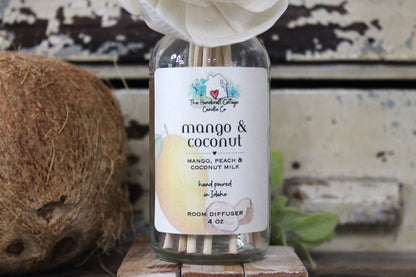 Mango & Coconut Reed Diffuser