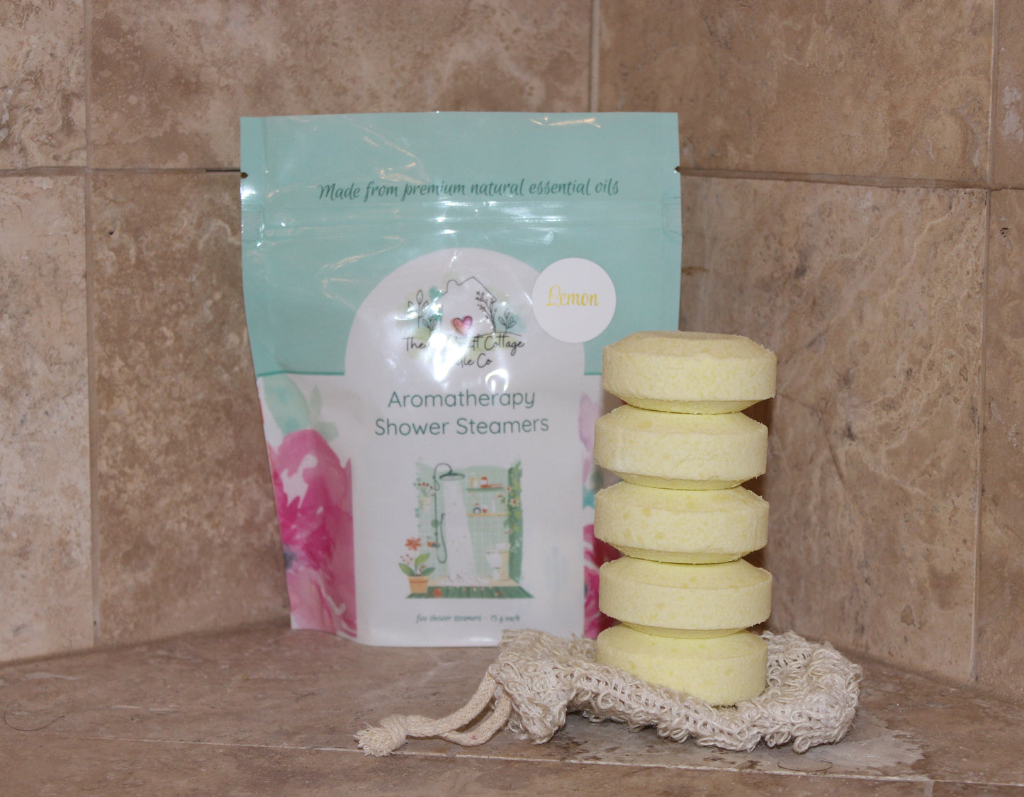 Lemon Shower Steamers