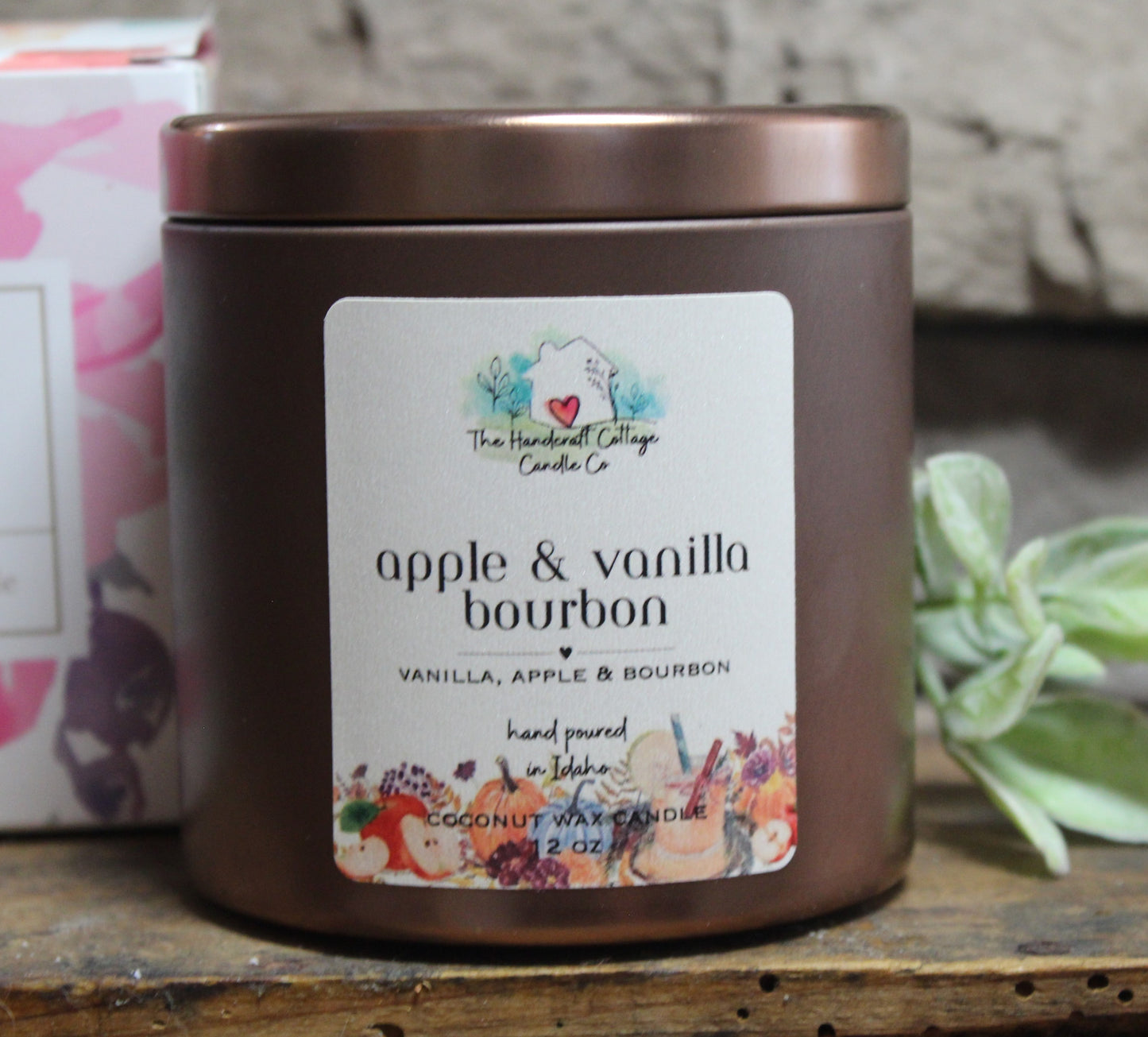 Apple & Vanilla Bourbon 12 oz