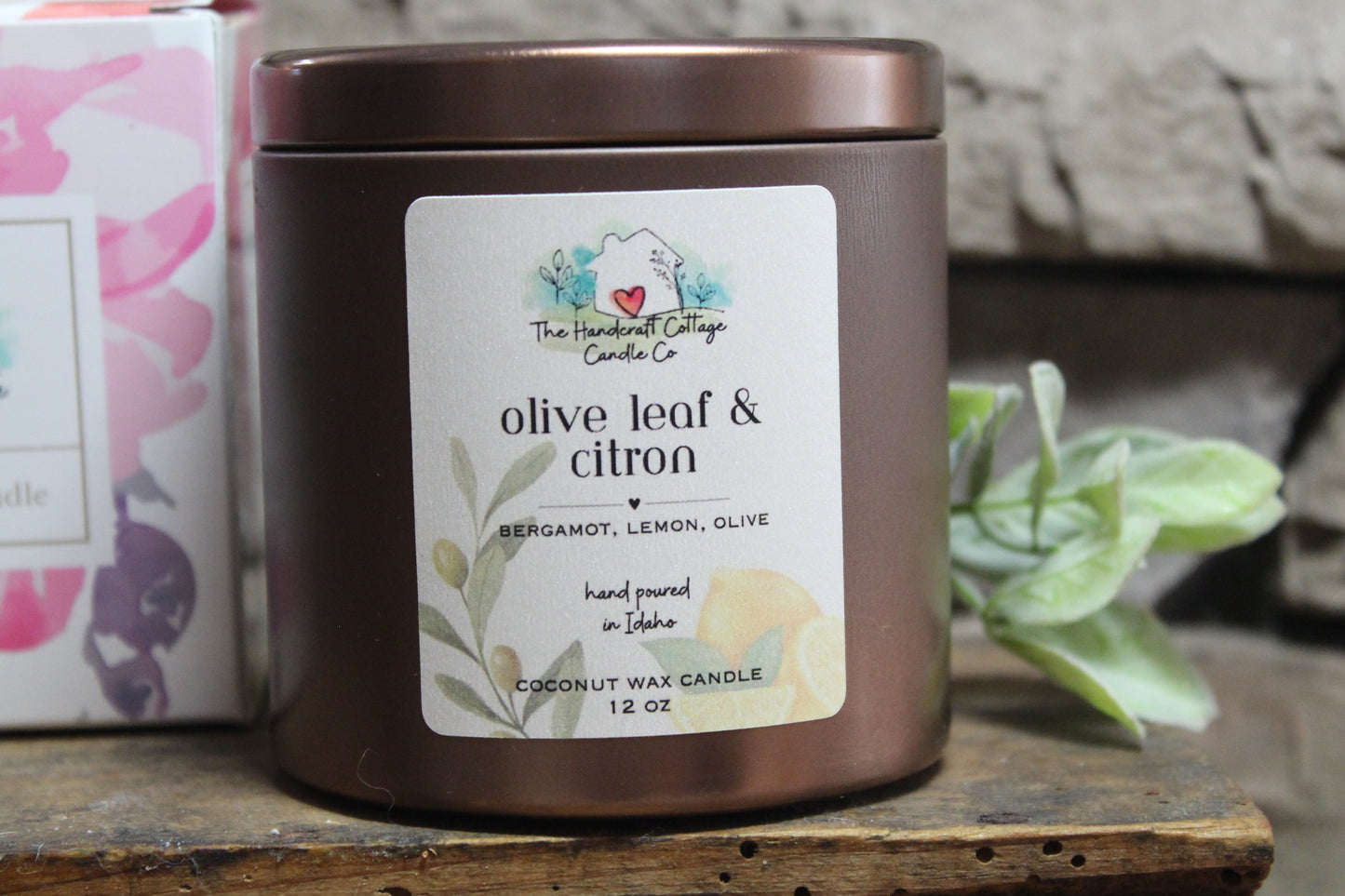 Olive leaf & Citron 12 oz