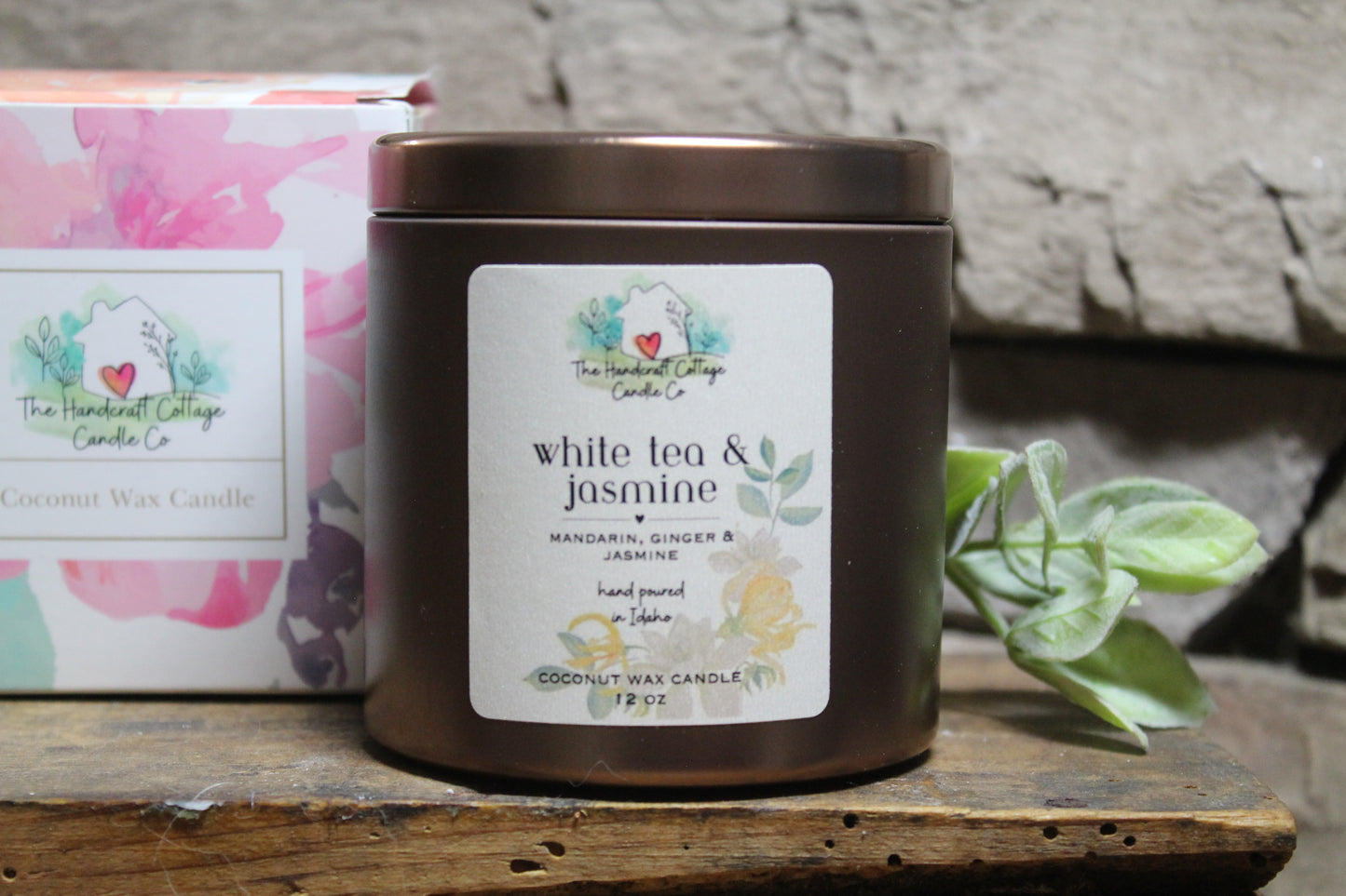 White Tea & Jasmine 12 oz